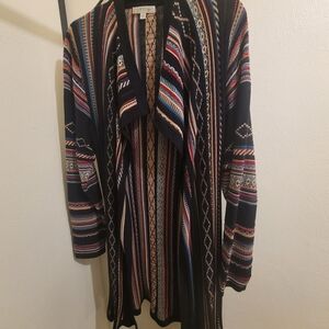 Orvis Striped Multicolor Cardigan